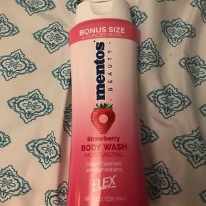 Mentos strawberry body wash